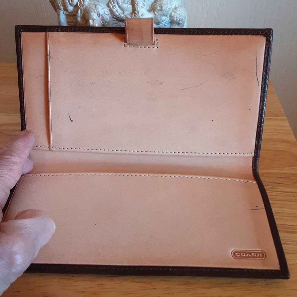 Coach Checkbook Cover - Picture 4 of 4